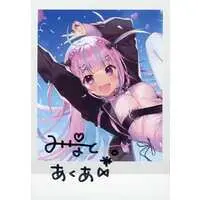Minato Aqua - Hand-signed - Character Card - hololive