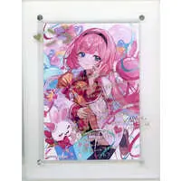 Suo Sango - Badge - Acrylic Art Plate - Canvas Board - Birthday Merch Complete Set - Nijisanji