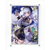 Hakase Fuyuki - Badge - Acrylic Art Plate - Canvas Board - Birthday Merch Complete Set - Nijisanji