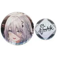 Sophia Valentine - Badge - Acrylic Art Plate - Canvas Board - Birthday Merch Complete Set - Nijisanji