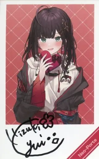 Hizuki Yui - Hand-signed - Character Card - Neo-Porte