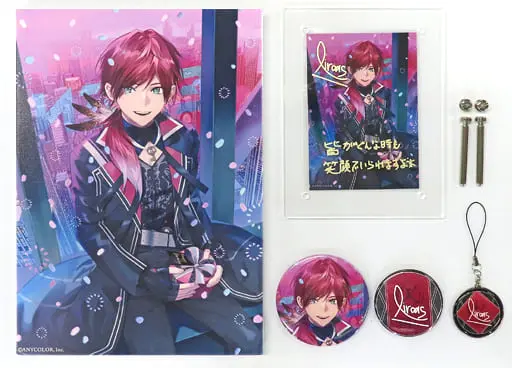 Lauren Iroas - Badge - Acrylic Art Plate - Canvas Board - Birthday Merch Complete Set - Nijisanji