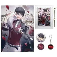 Yumeoi Kakeru - Badge - Acrylic Art Plate - Canvas Board - Birthday Merch Complete Set - Nijisanji