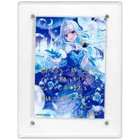 Lize Helesta - Badge - Acrylic Art Plate - Canvas Board - Birthday Merch Complete Set - Nijisanji