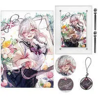 Sukoya Kana - Badge - Acrylic Art Plate - Canvas Board - Birthday Merch Complete Set - Nijisanji