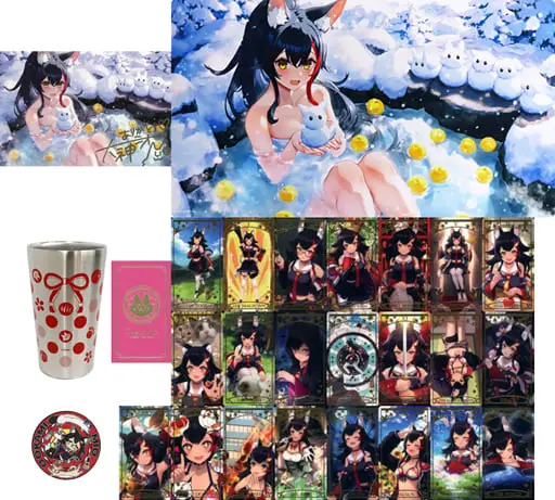 Ookami Mio - Tumbler, Glass - Postcard - Hand-signed - Coaster - Desk Mat - hololive