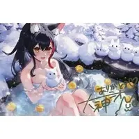 Ookami Mio - Hand-signed - Postcard - hololive