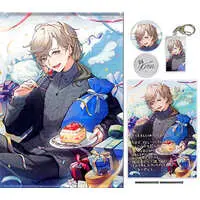 Kanae - Badge - Tapestry - Acrylic Art Plate - Birthday Merch Complete Set - Nijisanji