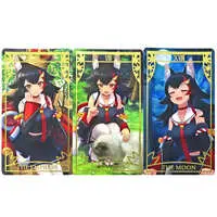 Ookami Mio - Acrylic Key Chain - Key Chain - Canvas Board - hololive