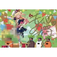 Momosuzu Nene - Hand-signed - Postcard - hololive