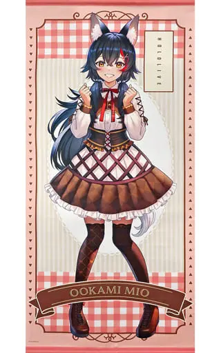 Ookami Mio - Life-Size Tapestry - Tapestry - hololive