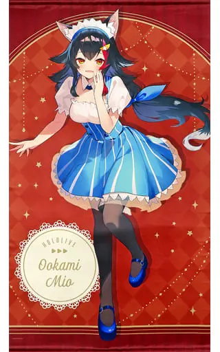 Ookami Mio - Life-Size Tapestry - Tapestry - hololive