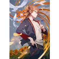 Fushimi Gaku - Badge - Acrylic Art Plate - Canvas Board - Birthday Merch Complete Set - Nijisanji