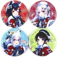 hololive - Badge - Shirakami Fubuki & Oozora Subaru & Ookami Mio & Nakiri Ayame
