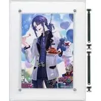 Nagao Kei - Badge - Acrylic Art Plate - Canvas Board - Birthday Merch Complete Set - Nijisanji