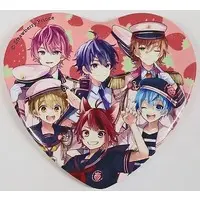 Strawberry Prince - Badge - Heart Badge