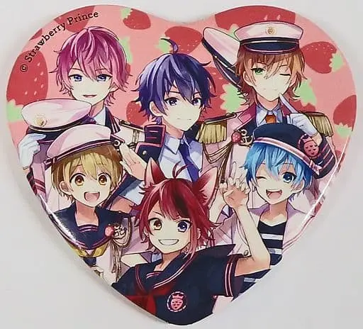 Strawberry Prince - Badge - Heart Badge