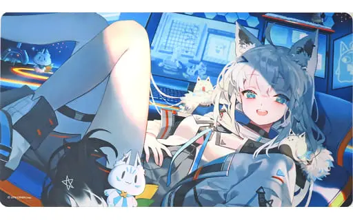 Shirakami Fubuki - Desk Mat - Trading Card Supplies - hololive