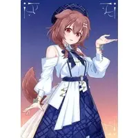 Inugami Korone - Character Card - Blue Journey