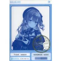 Hoshimachi Suisei - Character Card - Shiranui Constructions