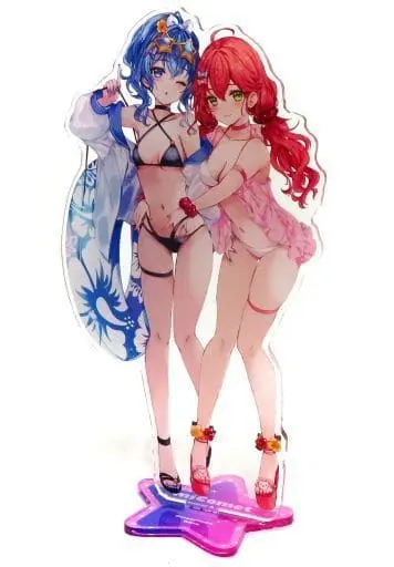 Hoshimachi Suisei & Sakura Miko - Acrylic stand - hololive