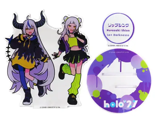 La+ Darknesss & Murasaki Shion - Acrylic stand - hololive