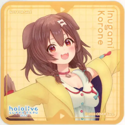 Inugami Korone - Tableware - Coaster - hololive