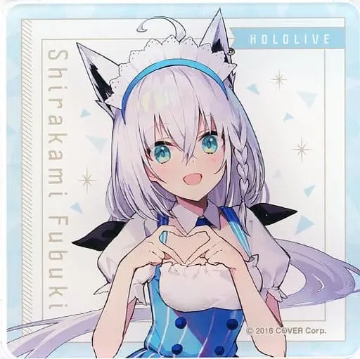 Shirakami Fubuki - Coaster - Tableware - hololive