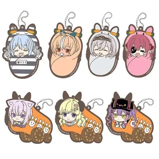 hololive - Reversible Rubber Mascot - Key Chain