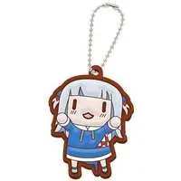 Gawr Gura - Reversible Rubber Mascot - Key Chain - hololive