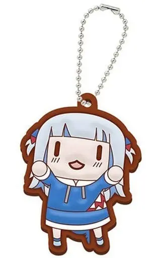 Gawr Gura - Reversible Rubber Mascot - Key Chain - hololive