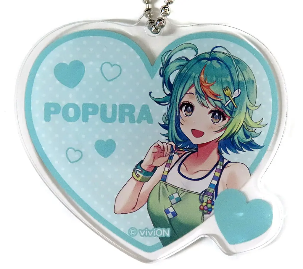 Puwapuwa Popura - Acrylic Key Chain - Key Chain - Aogiri High School