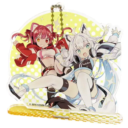 Houshou Marine & Shirakami Fubuki - Acrylic stand - Key Chain - hololive