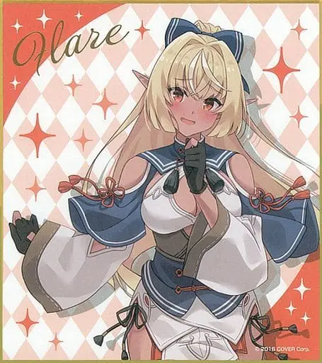 Shiranui Flare - Illustration Board - Weiss Schwarz - hololive