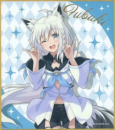 Shirakami Fubuki - Weiss Schwarz - Illustration Board - hololive