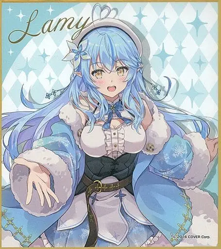 Yukihana Lamy - Illustration Board - Weiss Schwarz - hololive