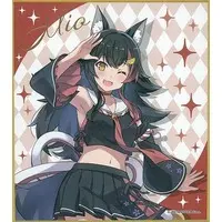 Ookami Mio - Illustration Board - Weiss Schwarz - hololive