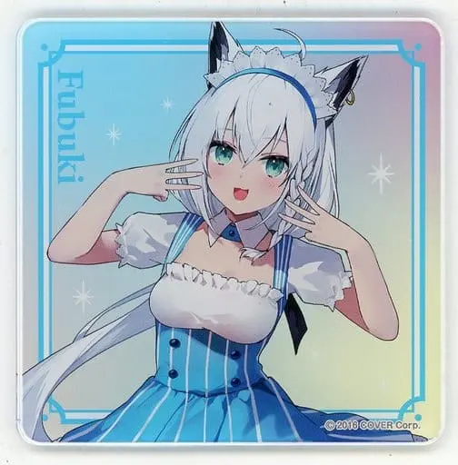 Shirakami Fubuki - Tableware - Coaster - hololive