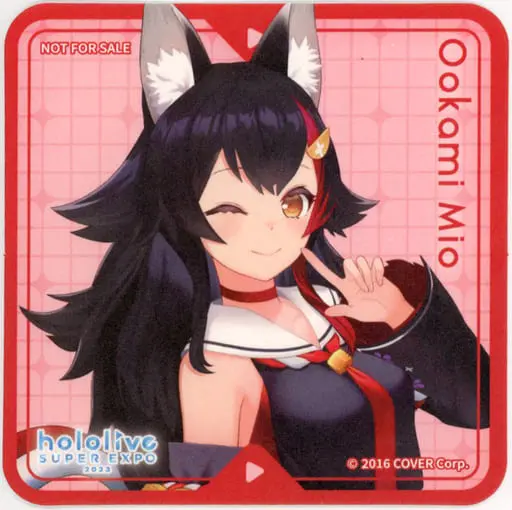 Ookami Mio - Tableware - Coaster - hololive