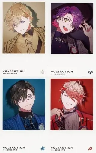 VOLTACTION - Character Card - Fura Kanato & Seraph Dazzlegarden & Watarai Hibari & Shikinagi Akira