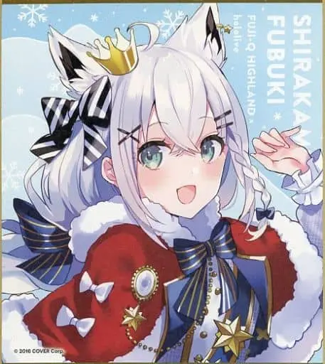 Shirakami Fubuki - Illustration Board - Postcard - hololive