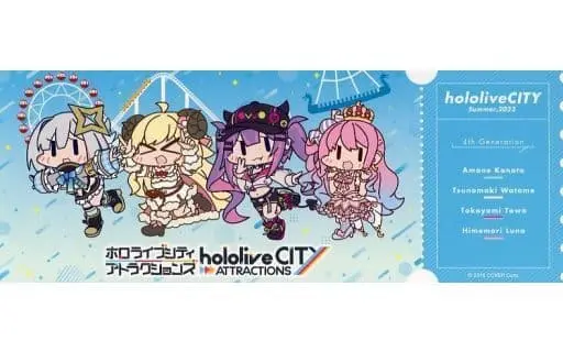 hololive - Character Card - Tsunomaki Watame & Himemori Luna & Amane Kanata & Tokoyami Towa