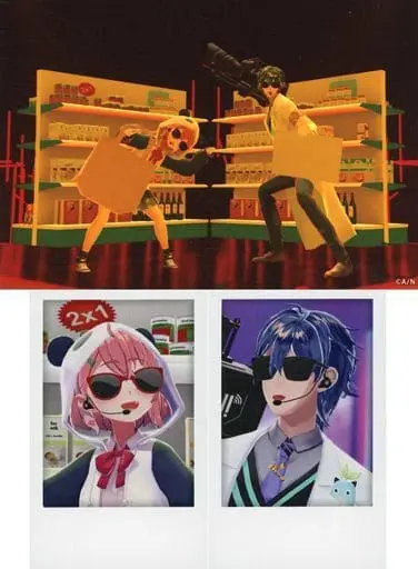 Leos Vincent & Sasaki Saku - Character Card - Nijisanji