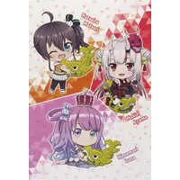 hololive - Postcard - Plastic Folder - Nakiri Ayame & Himemori Luna & Natsuiro Matsuri