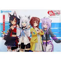 hololive - Poster - Inugami Korone & Nekomata Okayu & Ookami Mio & Shirakami Fubuki