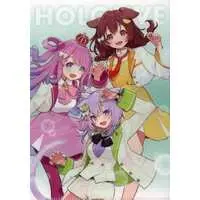 hololive - Stationery - Plastic Folder - Nekomata Okayu & Himemori Luna & Inugami Korone
