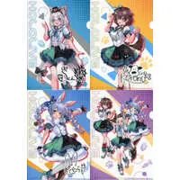 hololive - Stationery - Plastic Folder - Usada Pekora & Inugami Korone & Shirakami Fubuki