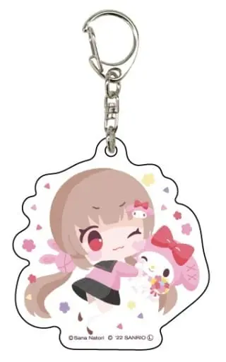 Natori Sana - Key Chain - Acrylic Key Chain - Natori Sana x Sanrio characters - VTuber