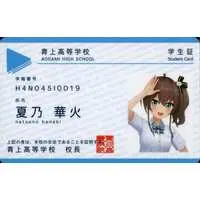 Natsuiro Matsuri - Student ID Card - Character Card - hololive
