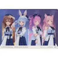 hololive - Trading Card - Hakui Koyori & Himemori Luna & Usada Pekora & Inugami Korone